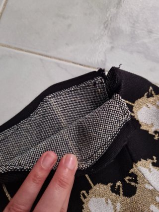 Vestido de malha canelada inverno