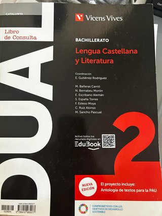 Dual 2. Lengua Castellana y Literatura. Catalun...