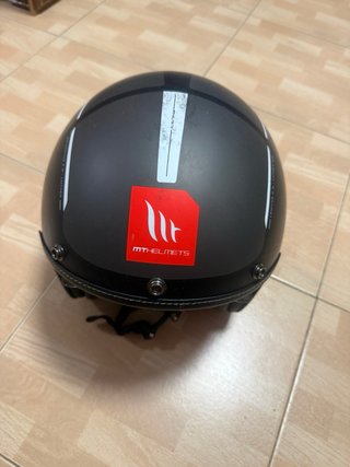 casco jet de MT Helmets, talla M (57-58)