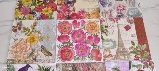 Servilletas decoradas papel (9 unidades)