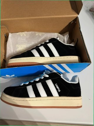 Zapatillas Adidas Campus Talla 39 Negras