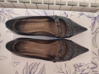 Zapatos Sacha London Talla 38 Negros