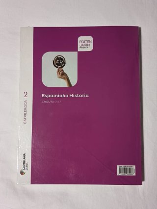 Espainiako historia, 2. Batxilergoa