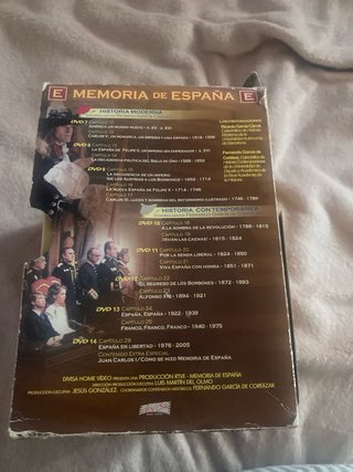 Colección DVD Memoria de España Historia