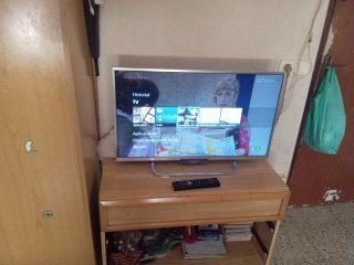 Televisión Sony Smart TV con mando