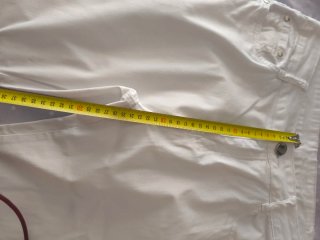 Pantalón Blanco Recto Talla M