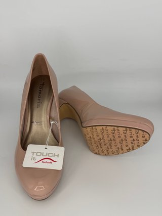 Tamaris Scarpe Vernice Tacco 10cm Tg 40