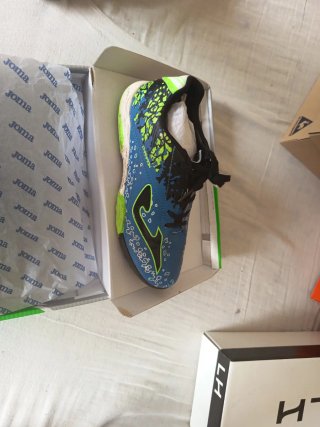 Zapatillas Joma Futsal Azul/Verde