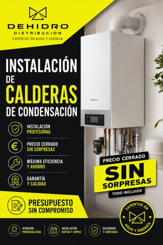 INSTALACIÓN DE CALDERA PARA CALEFACCIÓN Y ACS