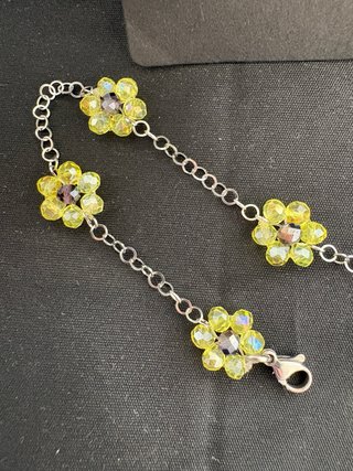 Set Orecchini e Bracciale Donna Fiori