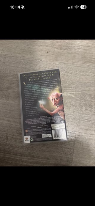 VHS Harry Potter y la Cámara Secreta