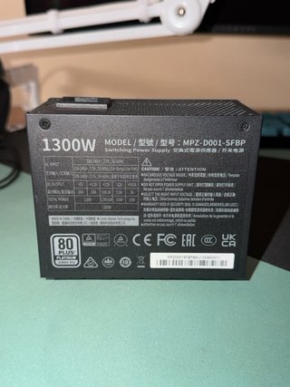 Fuente Alimentación Cooler Master 1300W SFX