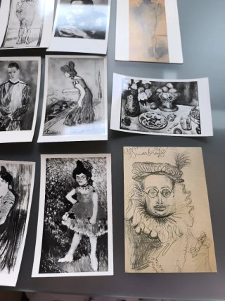 Postales Picasso Museo Barcelona