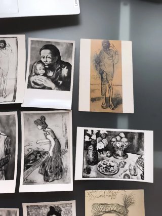 Postales Picasso Museo Barcelona