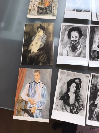 Postales Picasso Museo Barcelona