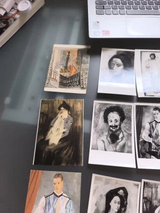 Postales Picasso Museo Barcelona
