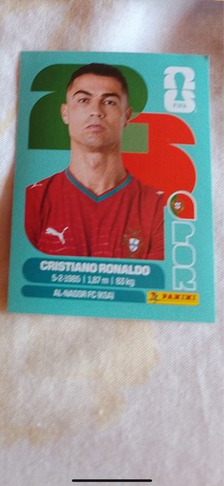 Cromo Cristiano Ronaldo Mundial 2026