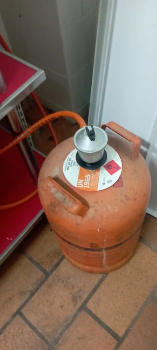 Cocina industrial 2 fuegos