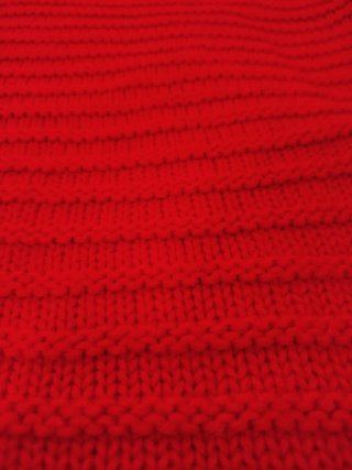 Jersey/Poncho Rojo Cuello Alto