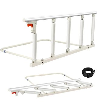 Barandilla de seguridad plegable para cama