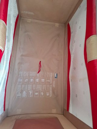 Cuna de viaje plegable
