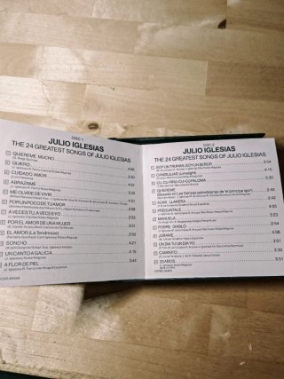 Julio Iglesias - The 24 Greatest Songs CD
