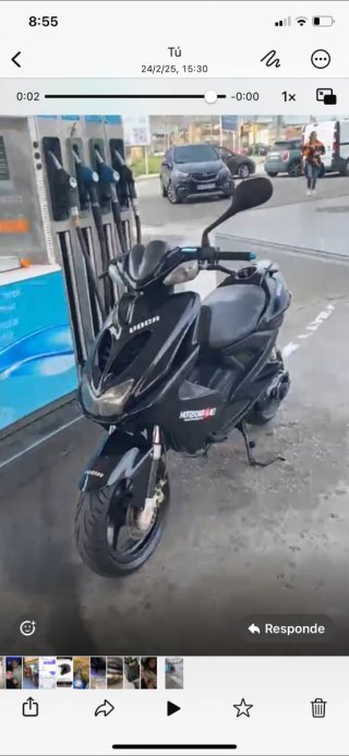 Yamaha Aerox Negra Scooter