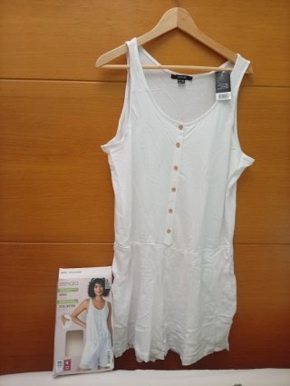 Mono blanco de algodón