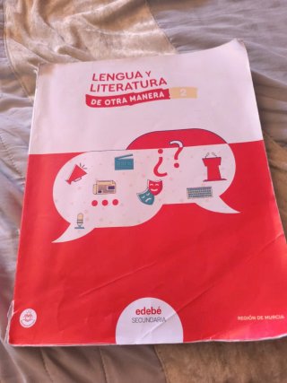 Libro texto de lengua y literatura