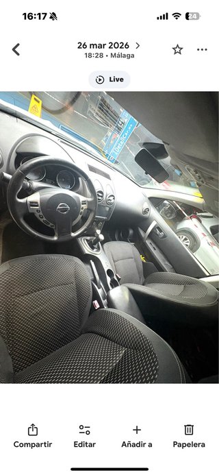 Nissan Qashqai 2010 pegatina c