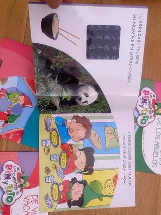 8 libros PIN y TITO
