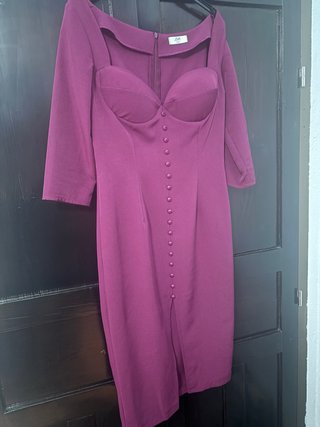 Vestido lila para evento