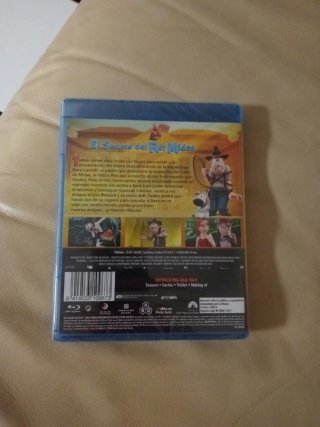Tadeo Jones 2 Blu-ray El Secreto del Rey Midas