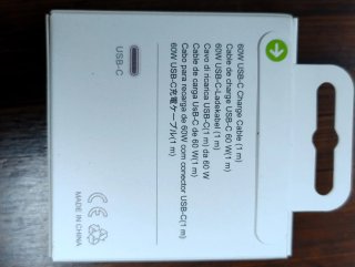 Cavo USB-C 60W Carica Rapida 1m