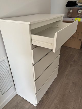 Cómoda Kullen 5 cajones IKEA Blanca