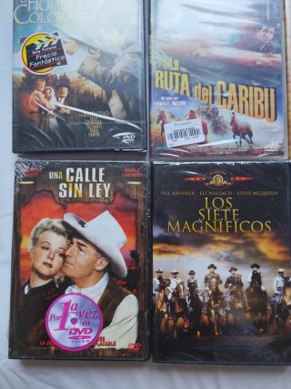 Lote 15 Películas Western DVD