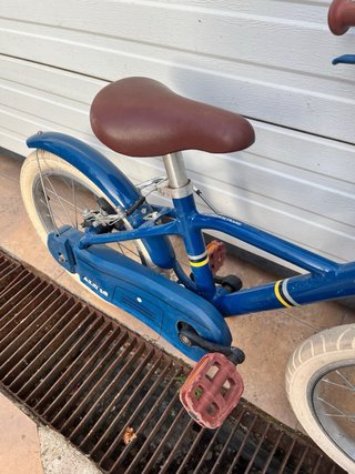 Bicicleta infantil 16 azul