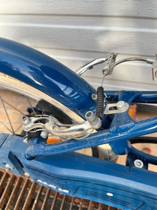 Bicicleta infantil 16 azul