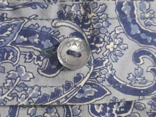 Camisa Gant azul estampada
