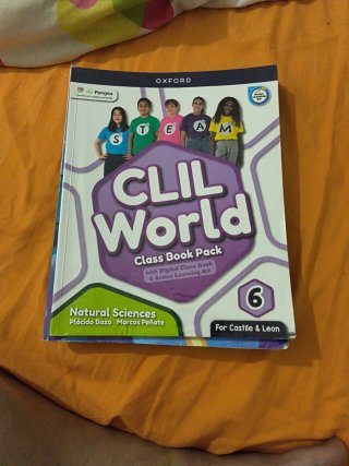 CLIL World 6, Natural Sciences, for Castile & L...