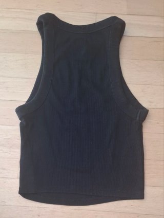 Top Bershka Negro