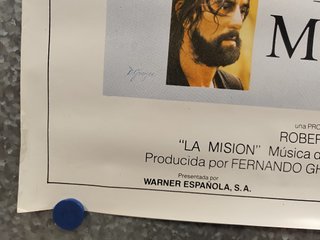 Póster Cine La Misión - Robert De Niro