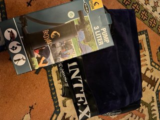 Materasso gonfiabile Intex + pompa Froyak