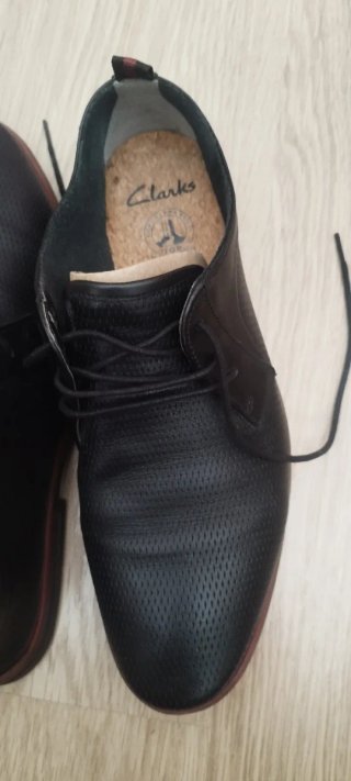 Zapatos Clarks Negros