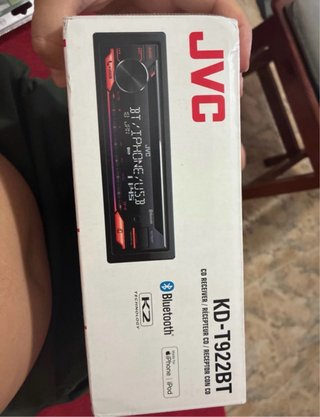 Radio Coche JVC KD-T922BT Bluetooth USB