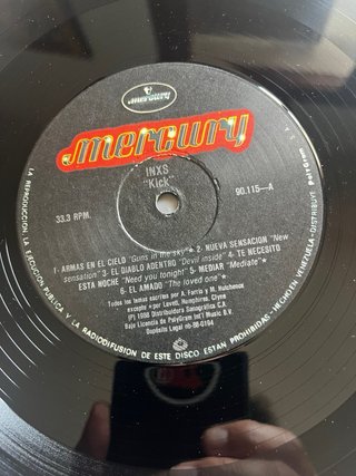 Vinilo INXS KICK 1988