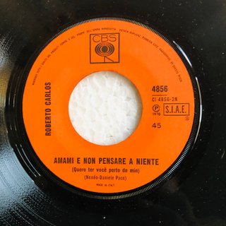 Roberto Carlos - I Tuoi Occhi Non Moriranno Mai 7"