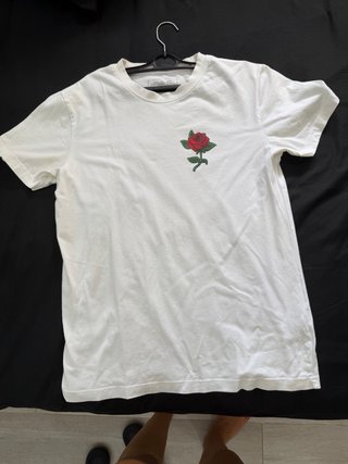 Camiseta Blanca Estampada