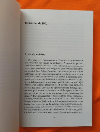 LIBRO FIRMADO. JOSE M CARRASCAL. COMENTARIOS