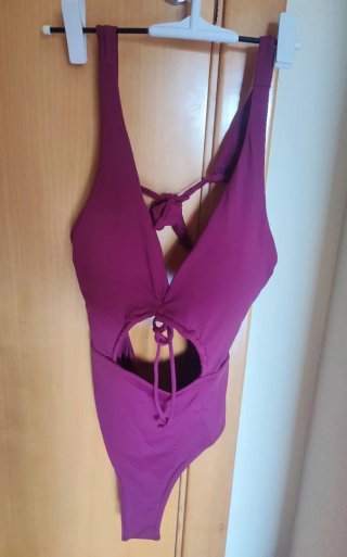 Bañador Cut Out Zara. Nuevo